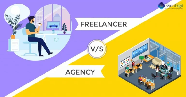 Agenție de Marketing Digital vs. Freelancer