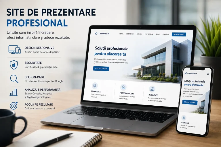 Ce trebuie să conțină un site de prezentare profesional? Ce trebuie să conțină un site de prezentare profesional